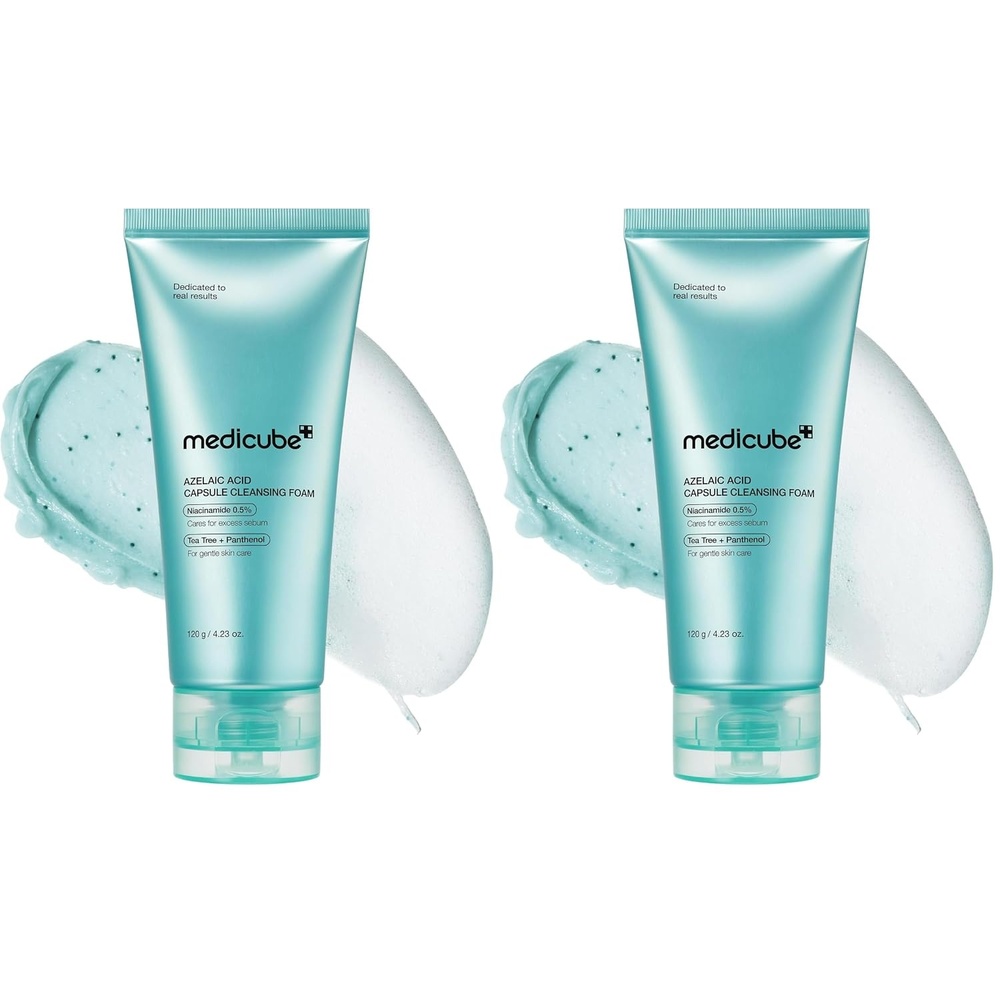 image:imagemedicube Facial Cleanser Azelaic Acid Capsule Foam Cleanser Pack of 2423 Fl Oz Pack of 2