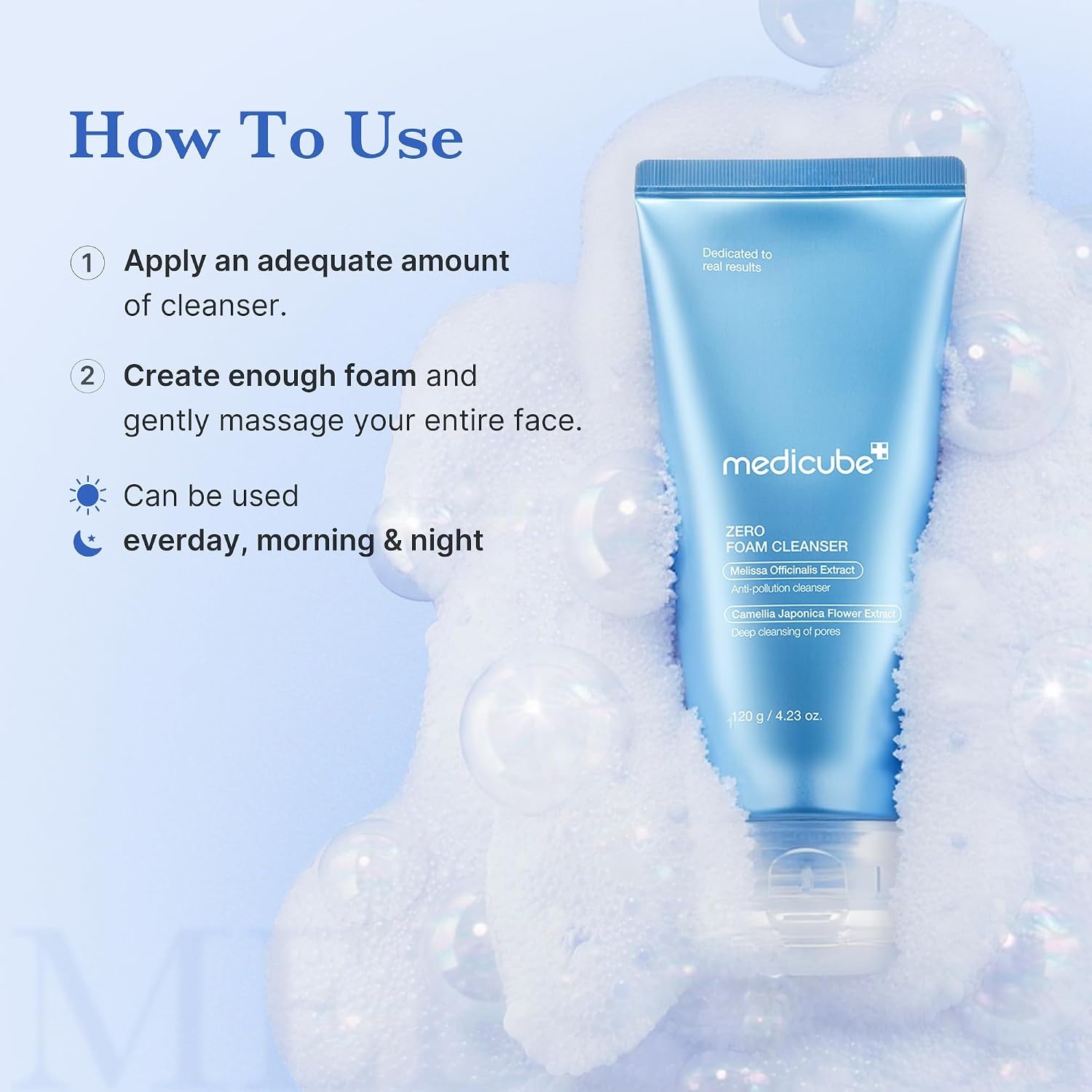 image:imagemedicube Facial Cleanser Azelaic Acid Capsule Foam Cleanser Pack of 2423 Fl Oz Pack of 1