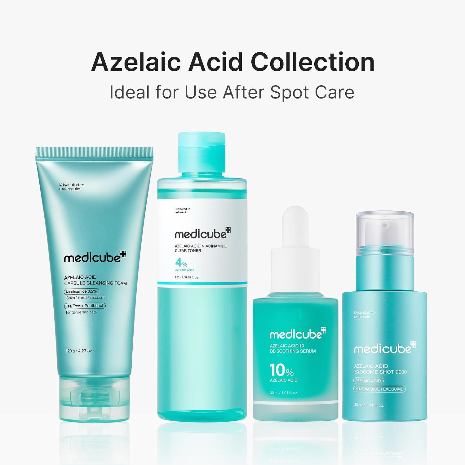image:imagemedicube Facial Cleanser Azelaic Acid Capsule Foam Cleanser Pack of 2423 Fl Oz Pack of 2