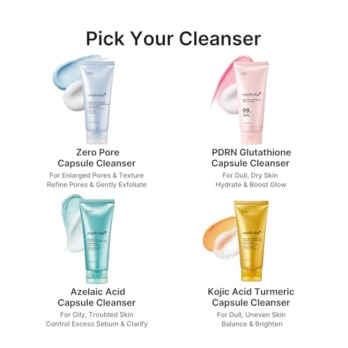 image:imagemedicube Facial Cleanser Azelaic Acid Capsule Foam Cleanser Pack of 2423 Fl Oz Pack of 2