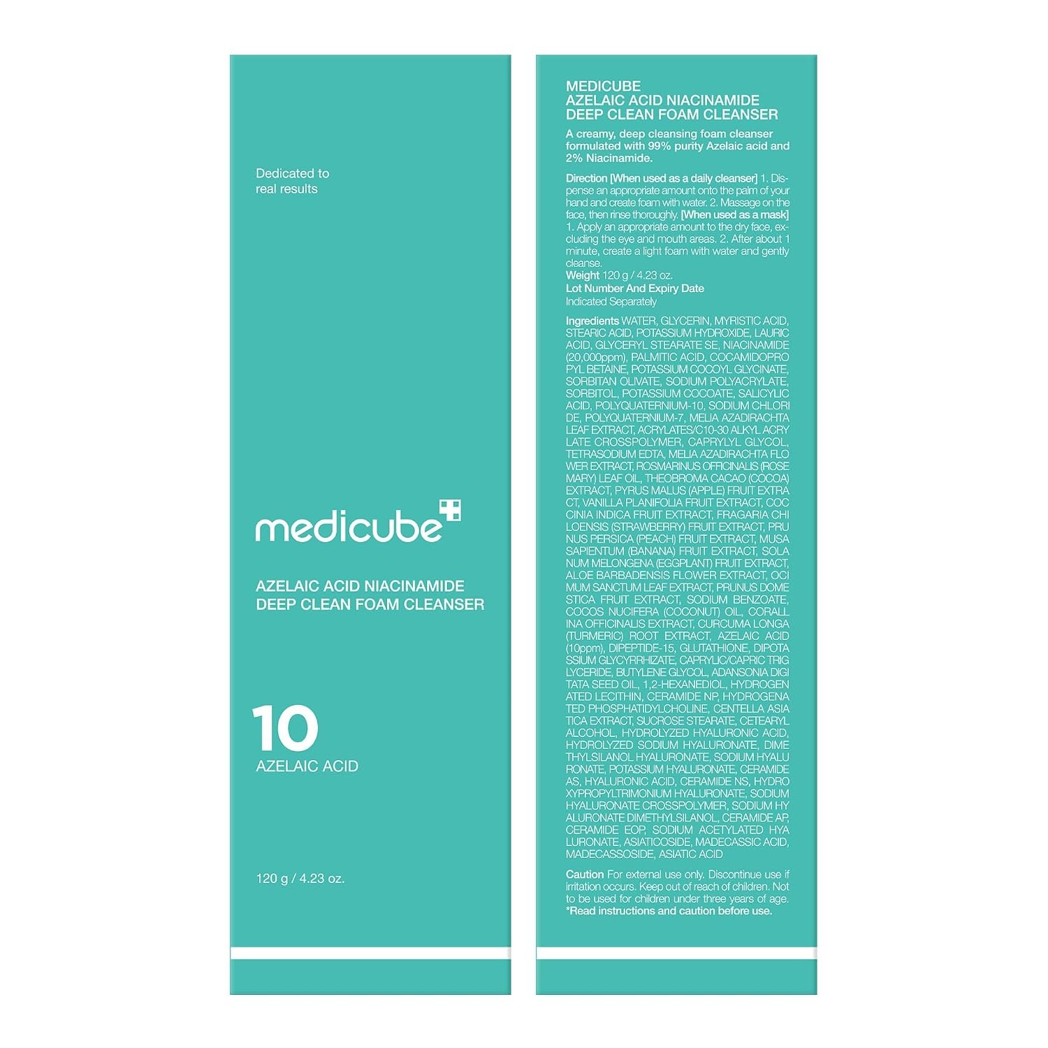 image:imagemedicube Facial Cleanser Azelaic Acid Capsule Foam Cleanser Pack of 2423 Ounce