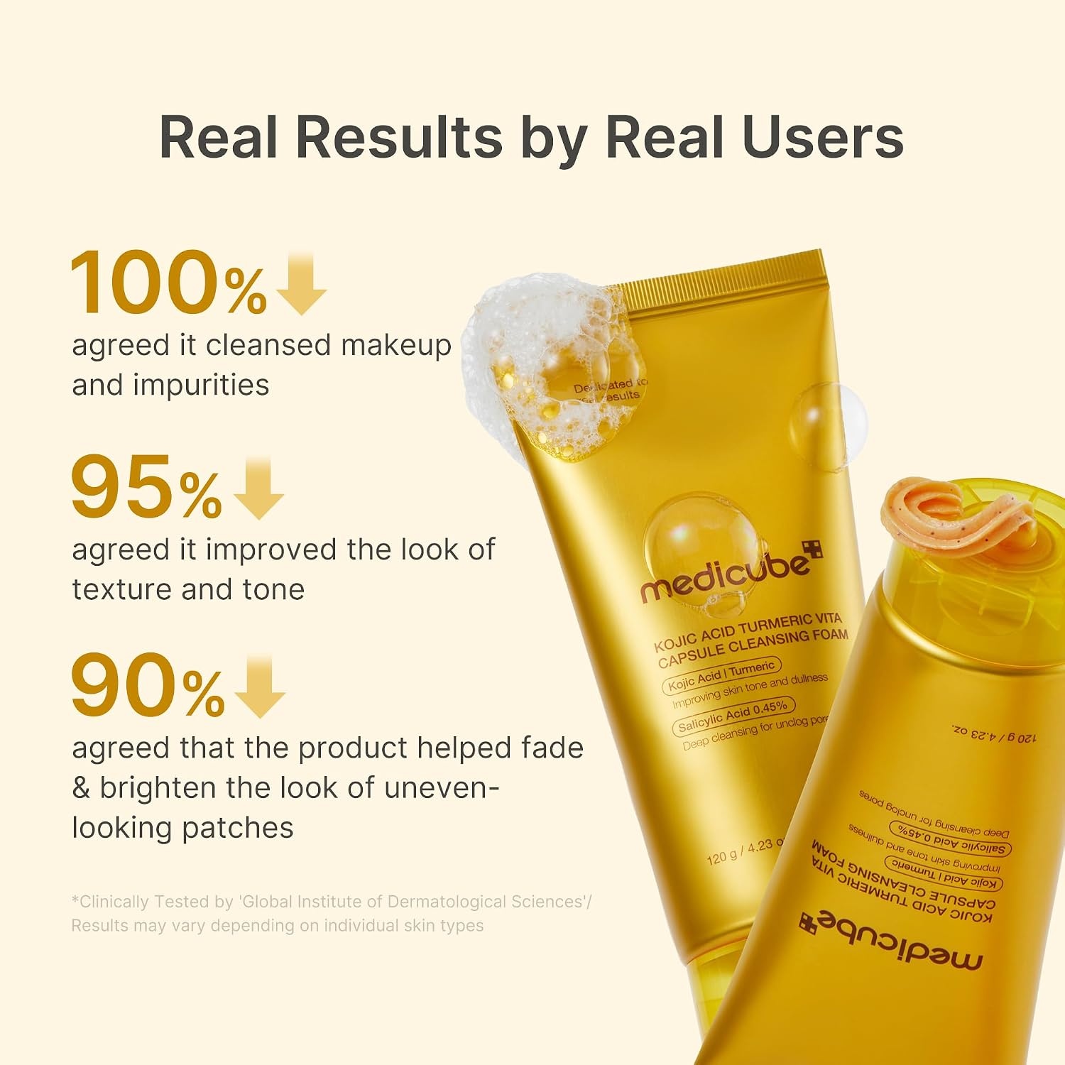 image:imagemedicube Facial Cleanser Azelaic Acid Capsule Foam Cleanser Pack of 2423 Ounce