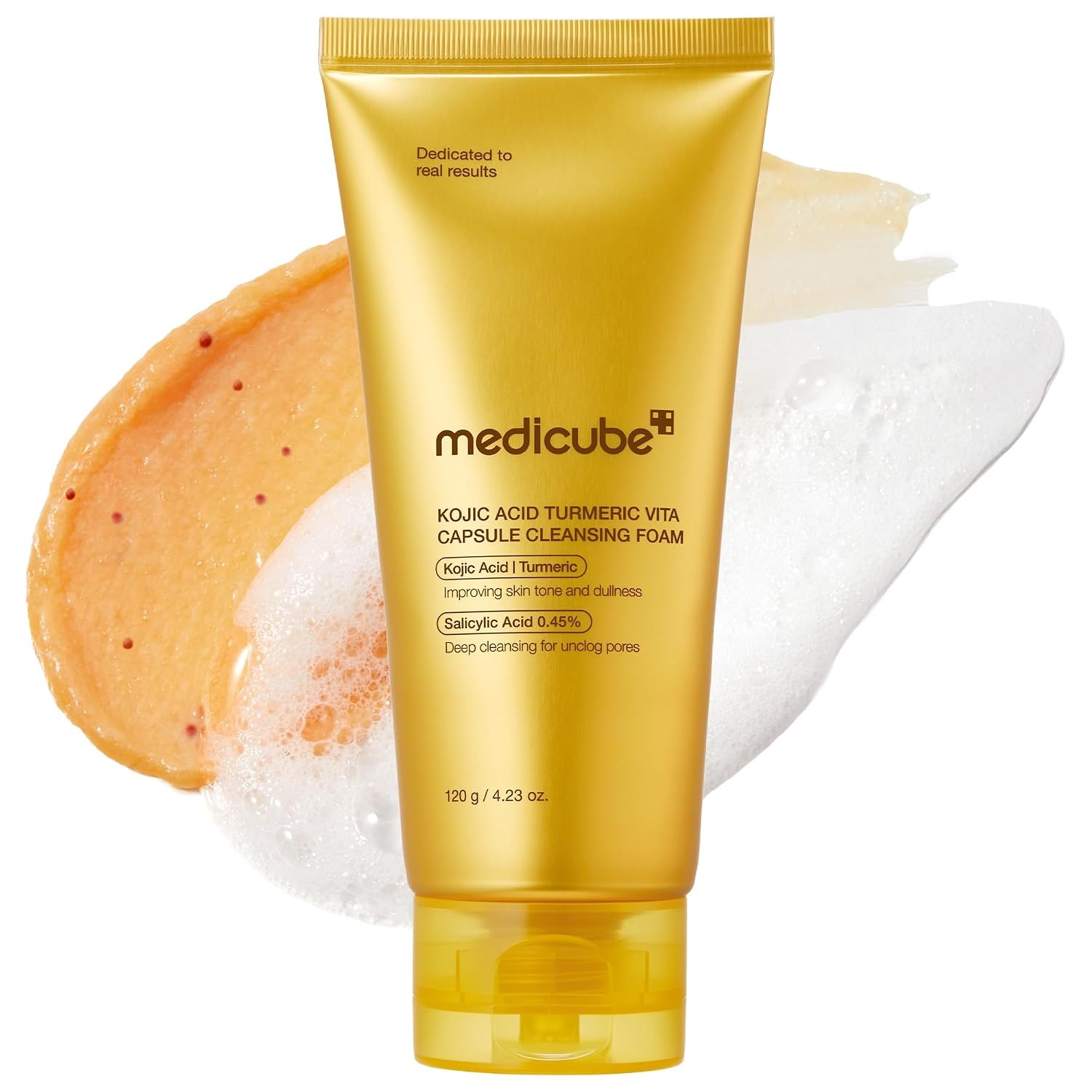 image:imagemedicube Facial Cleanser Azelaic Acid Capsule Foam Cleanser Pack of 2423 Ounce