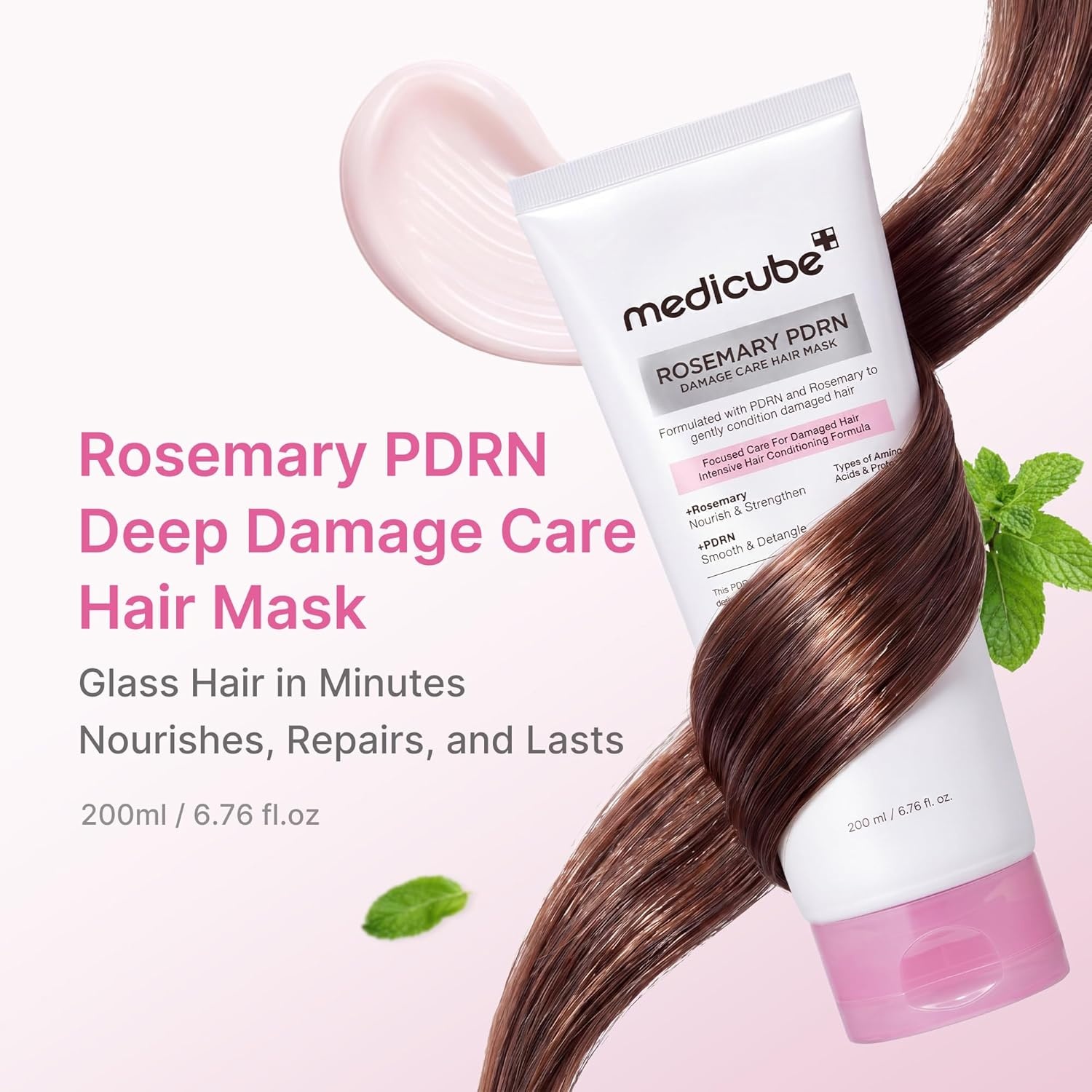 image:imagemedicube Bergamot Musk Scent amp Shine Set Rosemary PDRN Hair Mask amp Oil