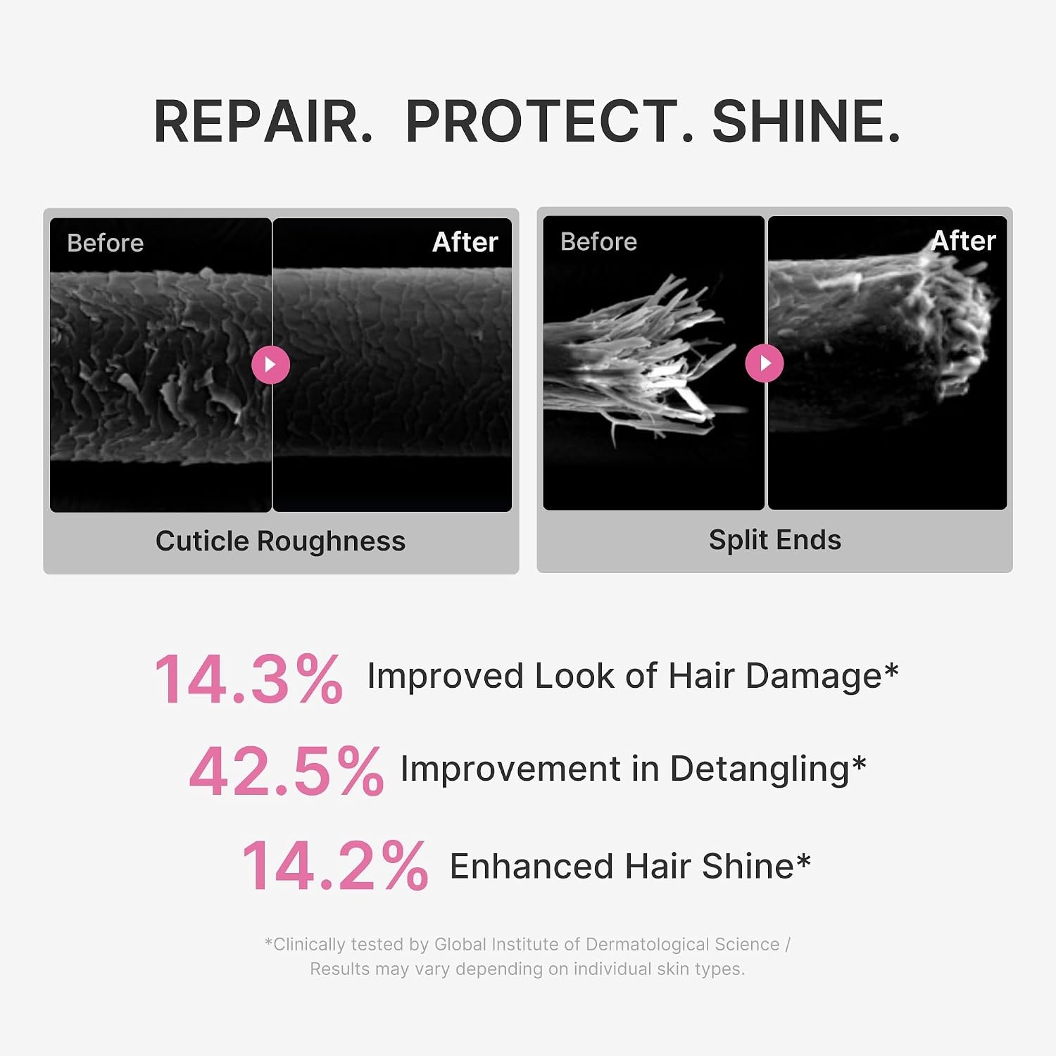 image:imagemedicube Glass Hair Perfecting Trio Hair Mask Conditioner Spray Oil