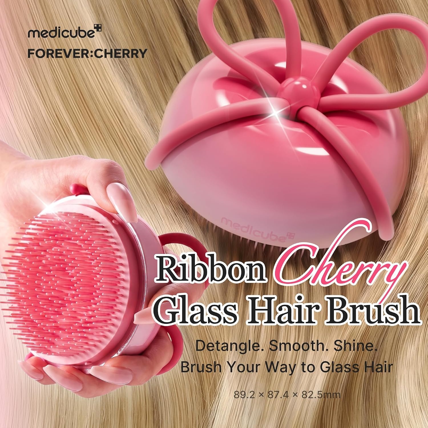 image:imagemedicube Glass Hair Perfecting Trio Hair Mask Conditioner Spray Oil