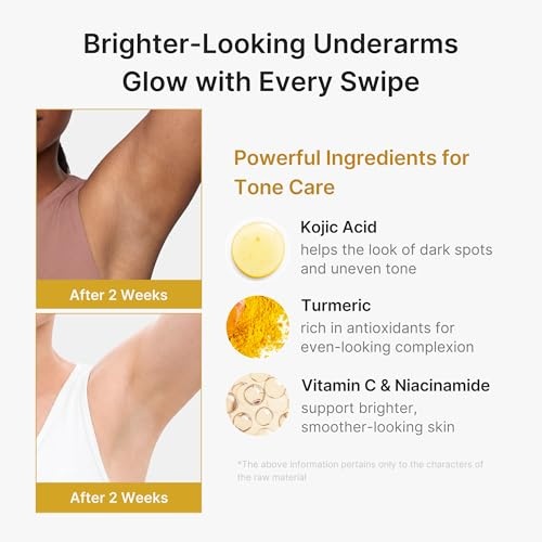 image:imagemedicube Kojic Acid amp Turmeric AluminumFree Deodorant for Women amp Men Pack of 2Vanilla