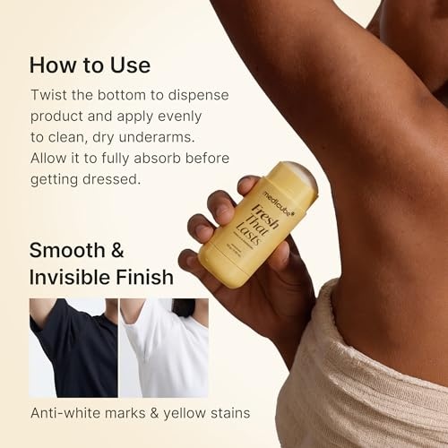 image:imagemedicube Kojic Acid amp Turmeric AluminumFree Deodorant for Women amp Men Pack of 2Vanilla