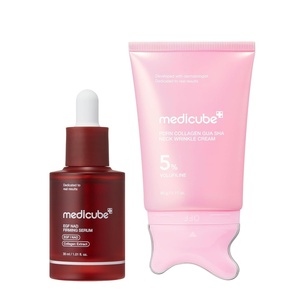 medicube Face & Body Firming Duo, NAD+ Firming Serum & PDRN Gua Sha Cream