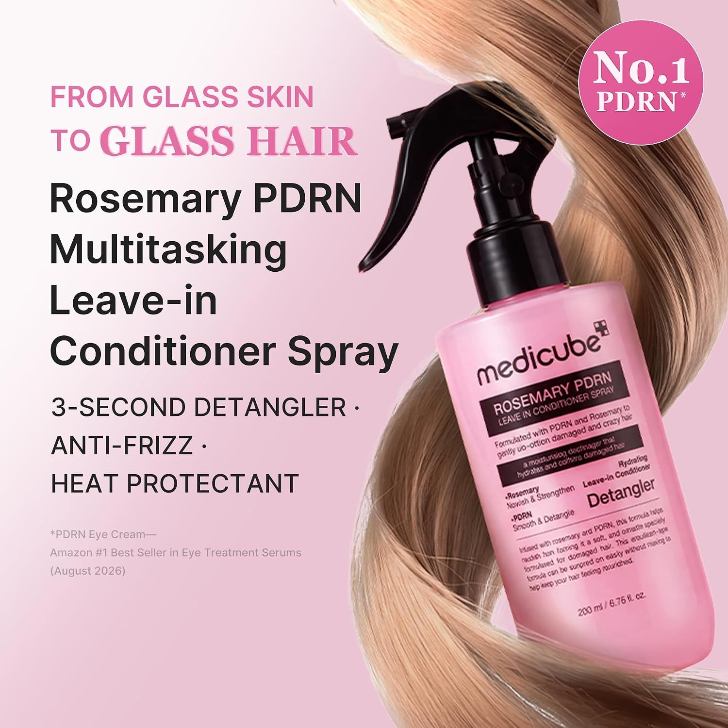 image:imagemedicube Rosemary PDRN Leave in Conditioner Spray DoItAll Detangler