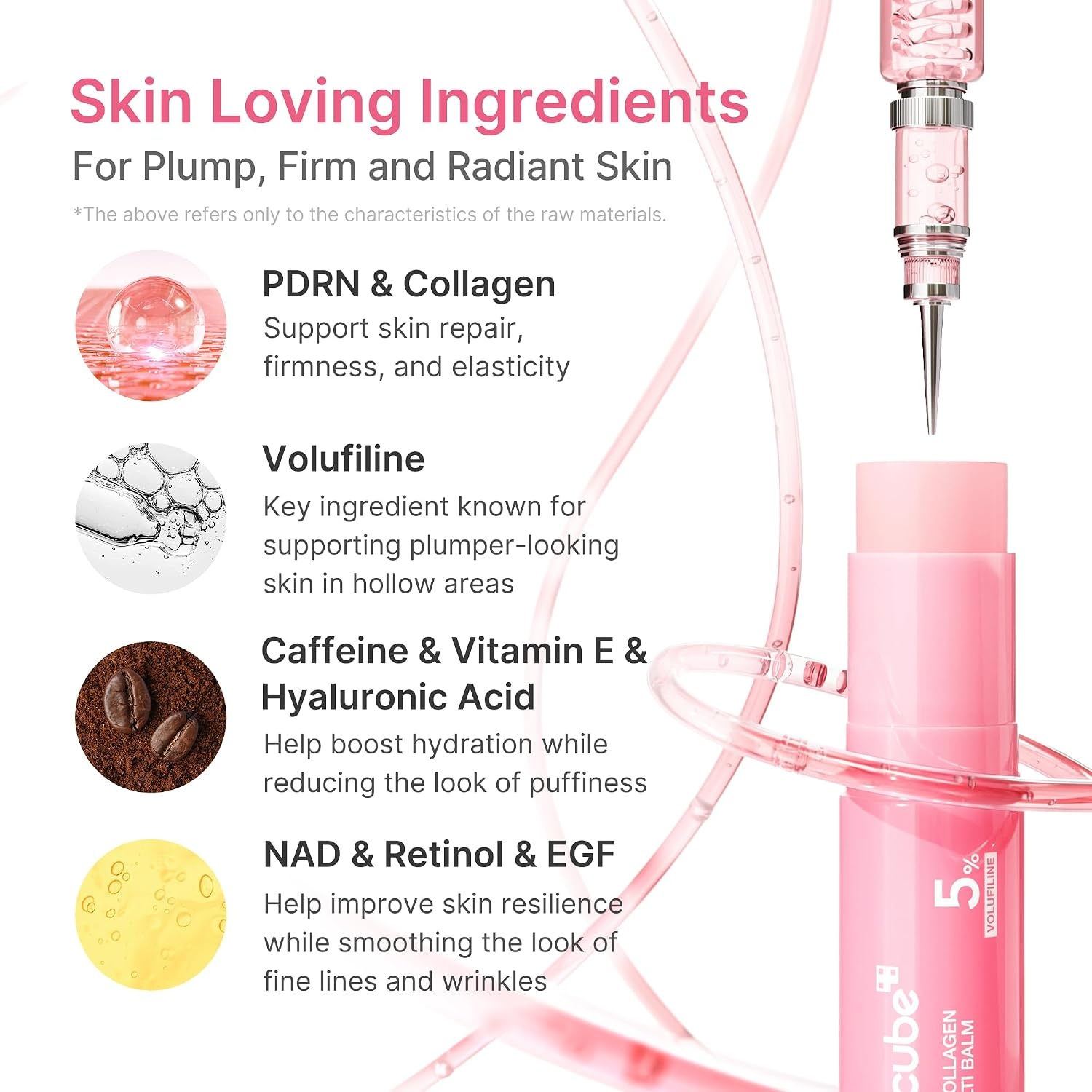 image:imagemedicube Firming amp Volume Duo NAD Serum amp PDRN Multi Balm Korean Skincare
