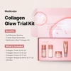 medicube Glass Skin Collagen Trial Kit | Korean Skincare Set and Kit | Gifts for women | 4-Step Skincare Set for glowy skin | Travel Size (Pack of 2)(4 Count (Pack of 1))