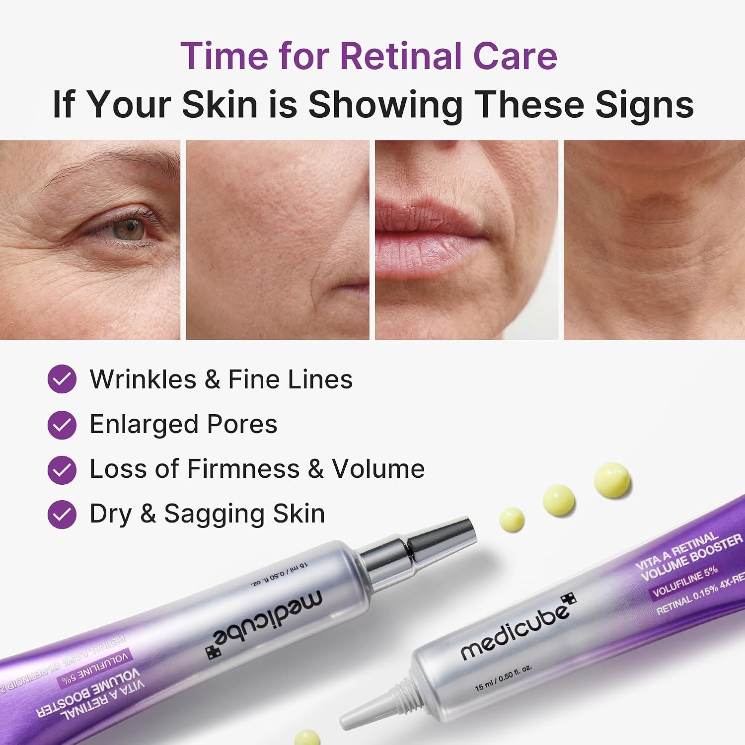 image:imagemedicube Retinal Soothing Duo Hyaluronic Acid Jelly Cream amp Retinal Serum