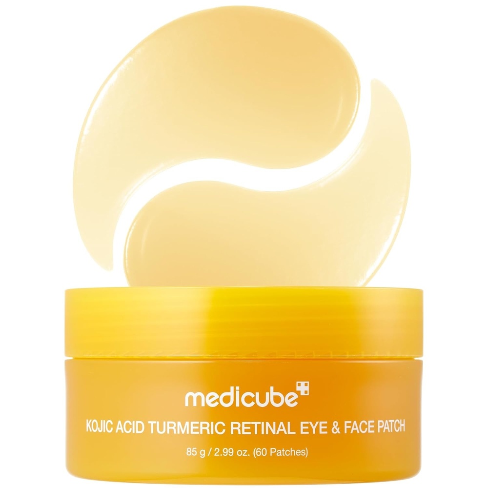 image:imagemedicube Hydrogel Eye amp Face Patches with Kojic Acid Turmeric 60 CountsKojic Acid Turmeric