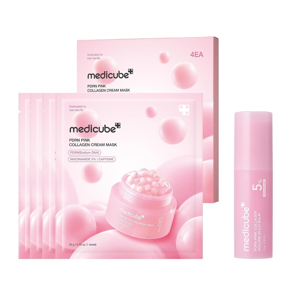 image:imagemedicube PDRN Glow TouchUp Duo PDRN Capsule Cream Mask and Multi Balm