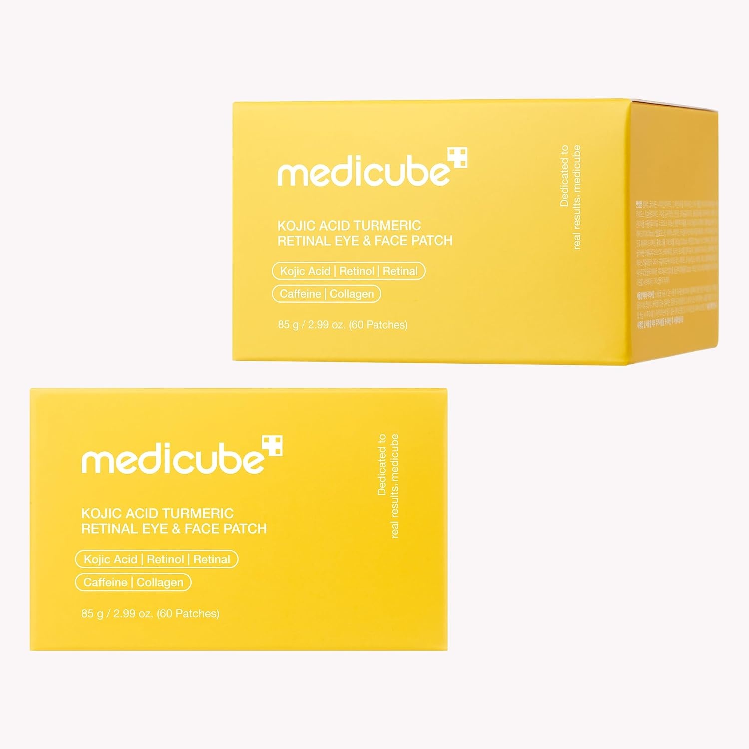 image:imagemedicube Hydrogel Eye amp Face Patches with Kojic Acid Turmeric 60 CountsKojic Acid Turmeric