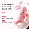 medicube Deodorant with PDRN, Rose Musk Scent, Fresh Odor Control, 2.92 oz