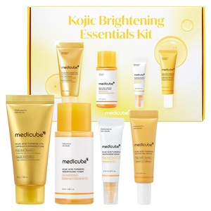 medicube Kojic Acid Brightening Essentials Kit, Mini 4-Step Skincare Set