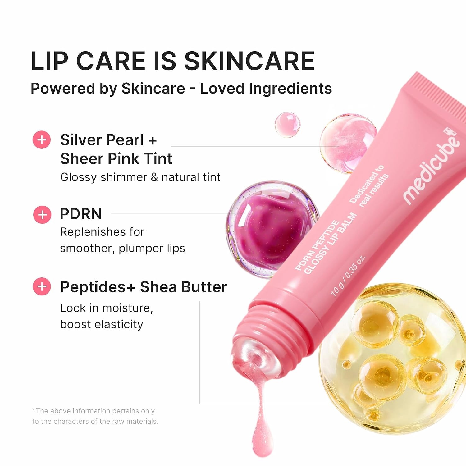 image:imagemedicube PDRN Peptide Glossy Lip Balm Hydrating Plumping Gloss 035 oz