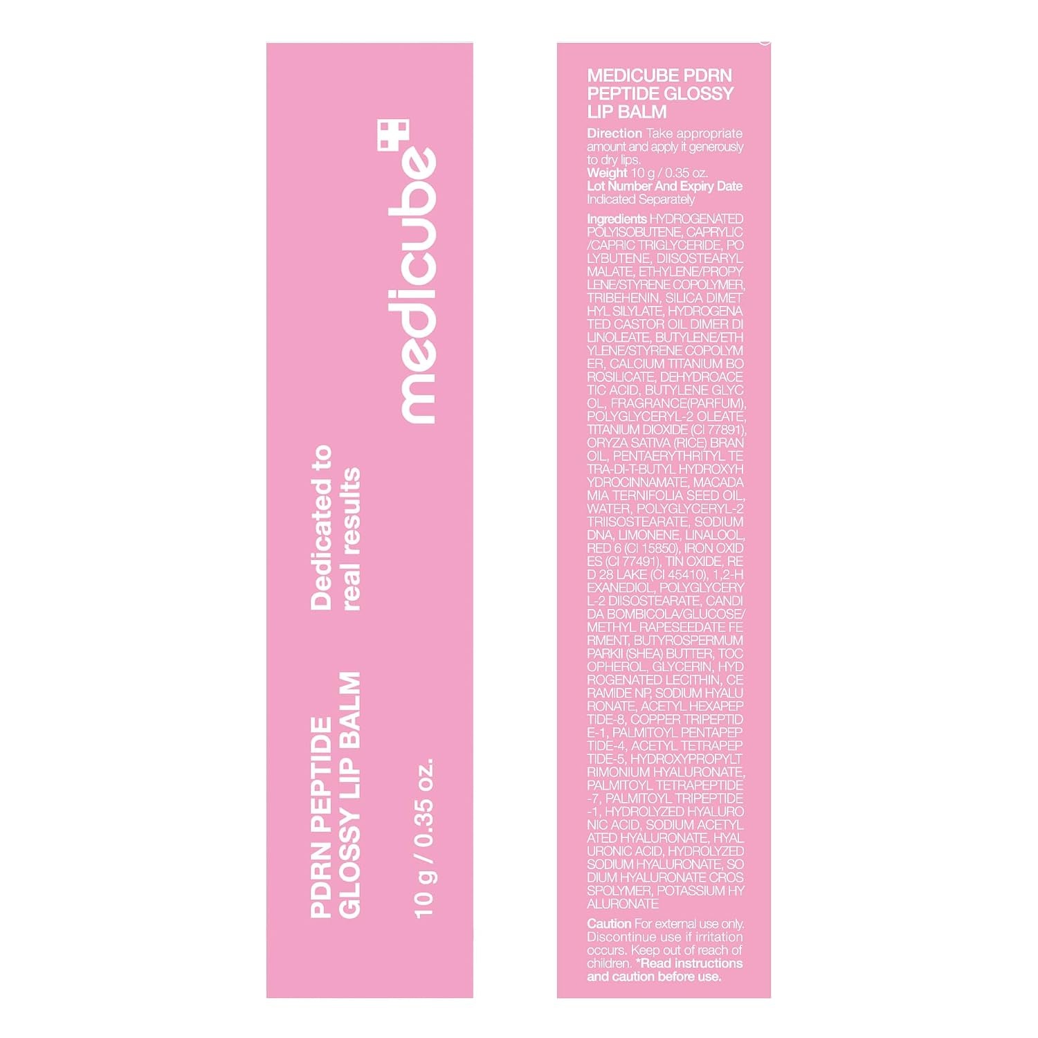 image:imagemedicube PDRN Peptide Glossy Lip Balm Hydrating Plumping Gloss 035 oz