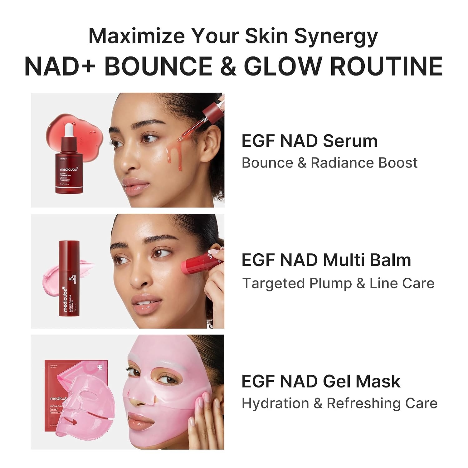 image:imagemedicube NAD EGF Firming Multi Balm Tightening Volufiline Stick for Bounce