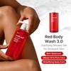 medicube Clarifying Back & Chest Duo: Red Body Wash and Body Shower Sponge